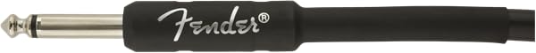 Fender Professional Series Instrument Cable, Guitar Cable 10 ft, Stage Ready with Anti-Kinking Design, Black