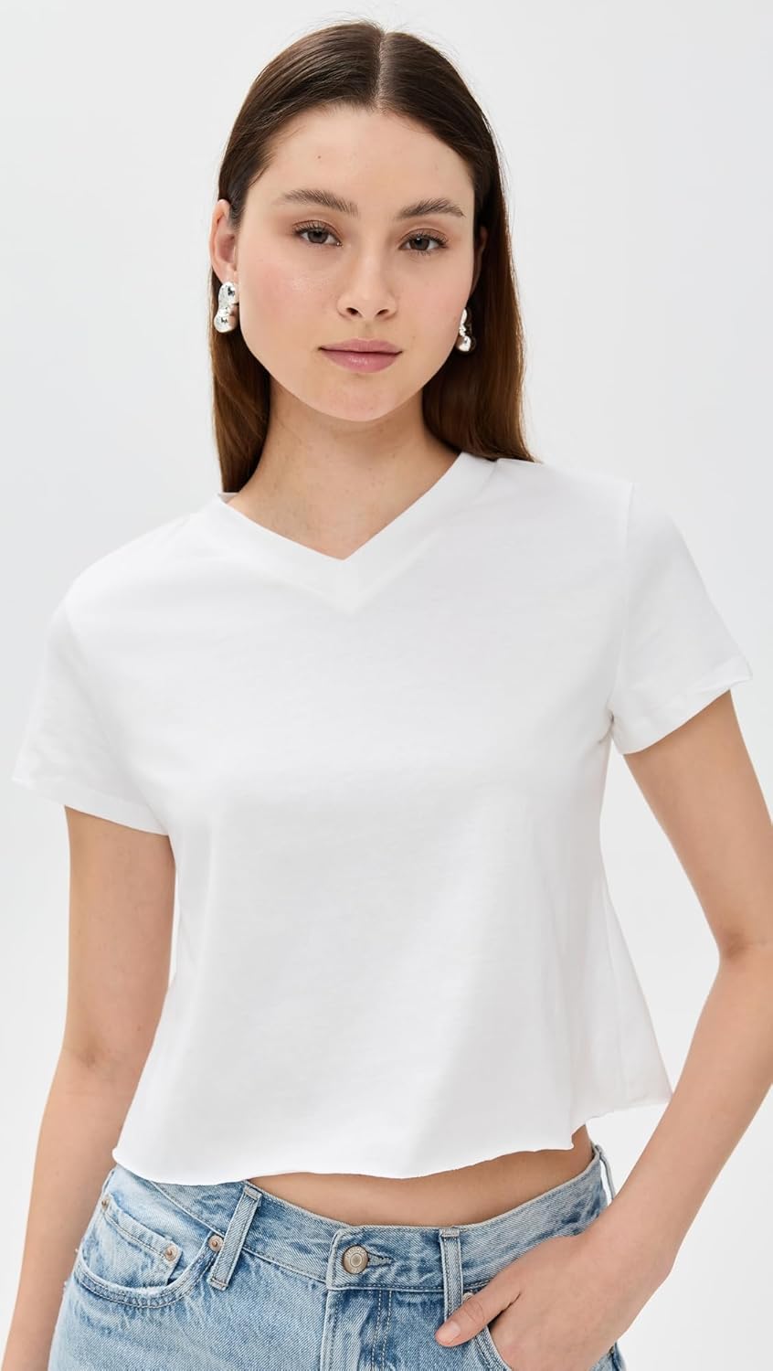Women's North Light Tee, Foam, White, S