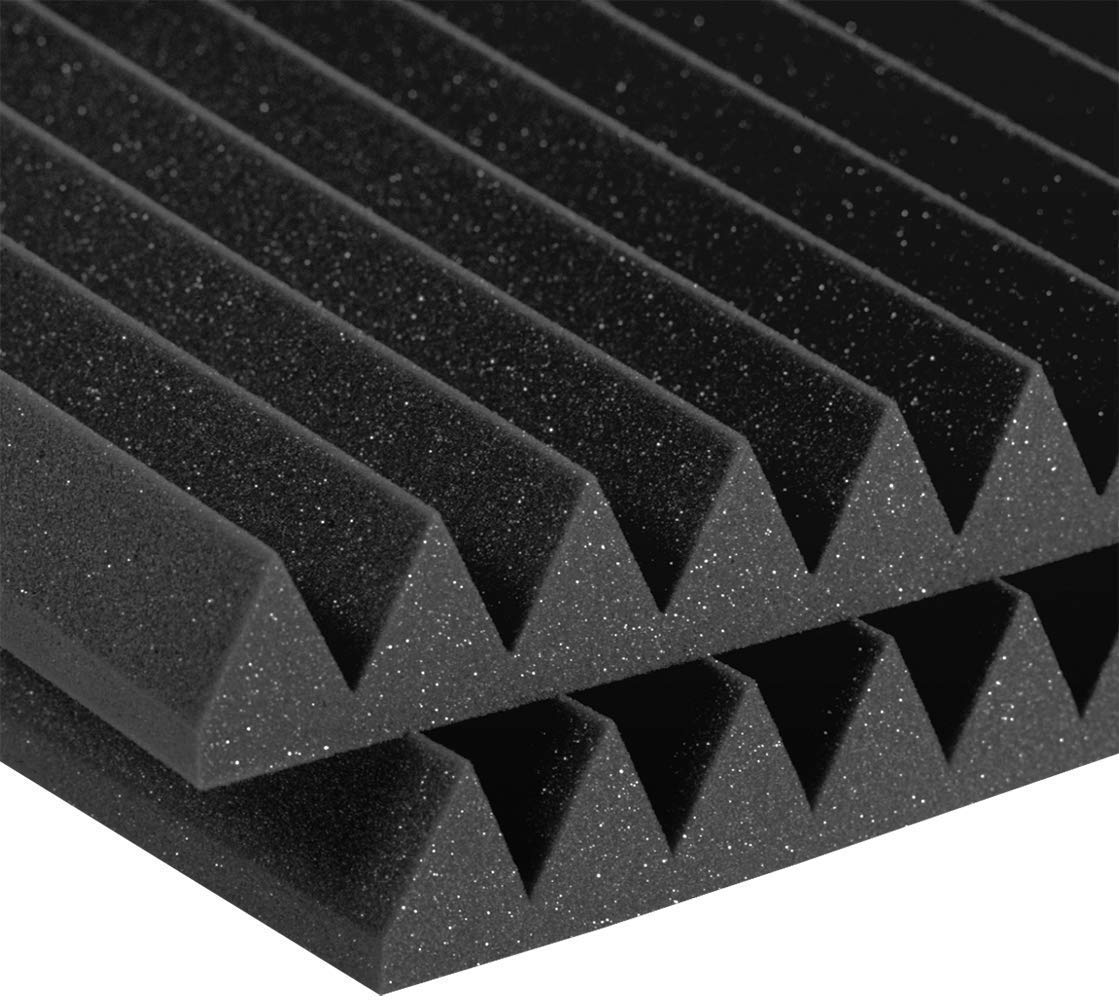 Acoustic Panels Studio Foam Sound Proof Panels Nosie Dampening Foam Studio Music Equipment Acoustical Treatments Foam 12 Pack-12''12''1''
