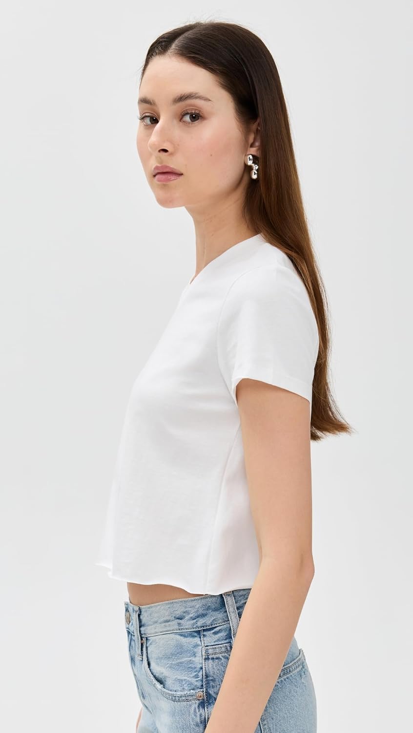 Women's North Light Tee, Foam, White, S