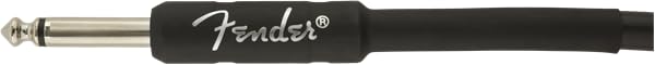 Fender Professional Series Instrument Cable, Guitar Cable 10 ft, Stage Ready with Anti-Kinking Design, Black