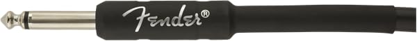 Fender Professional Series Instrument Cable, Guitar Cable 10 ft, Stage Ready with Anti-Kinking Design, Black