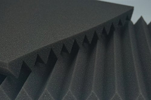 Acoustic Panels Studio Foam Sound Proof Panels Nosie Dampening Foam Studio Music Equipment Acoustical Treatments Foam 12 Pack-12''12''1''