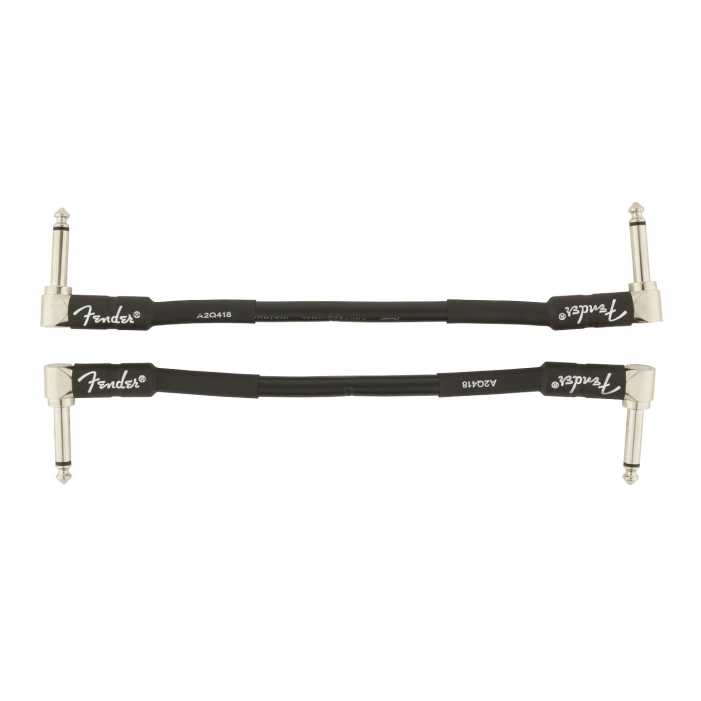 Fender Professional Series Instrument Cable, Guitar Cable 10 ft, Stage Ready with Anti-Kinking Design, Black