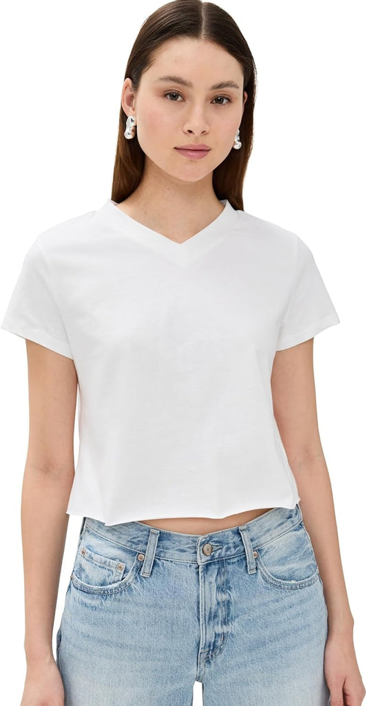 Women's North Light Tee, Foam, White, S